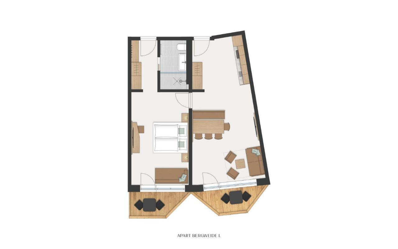 Aparthotel Hochland Gmbh Nauders Dış mekan fotoğraf