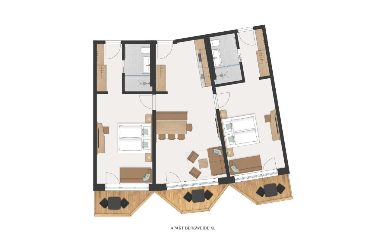 Aparthotel Hochland Gmbh Nauders Dış mekan fotoğraf