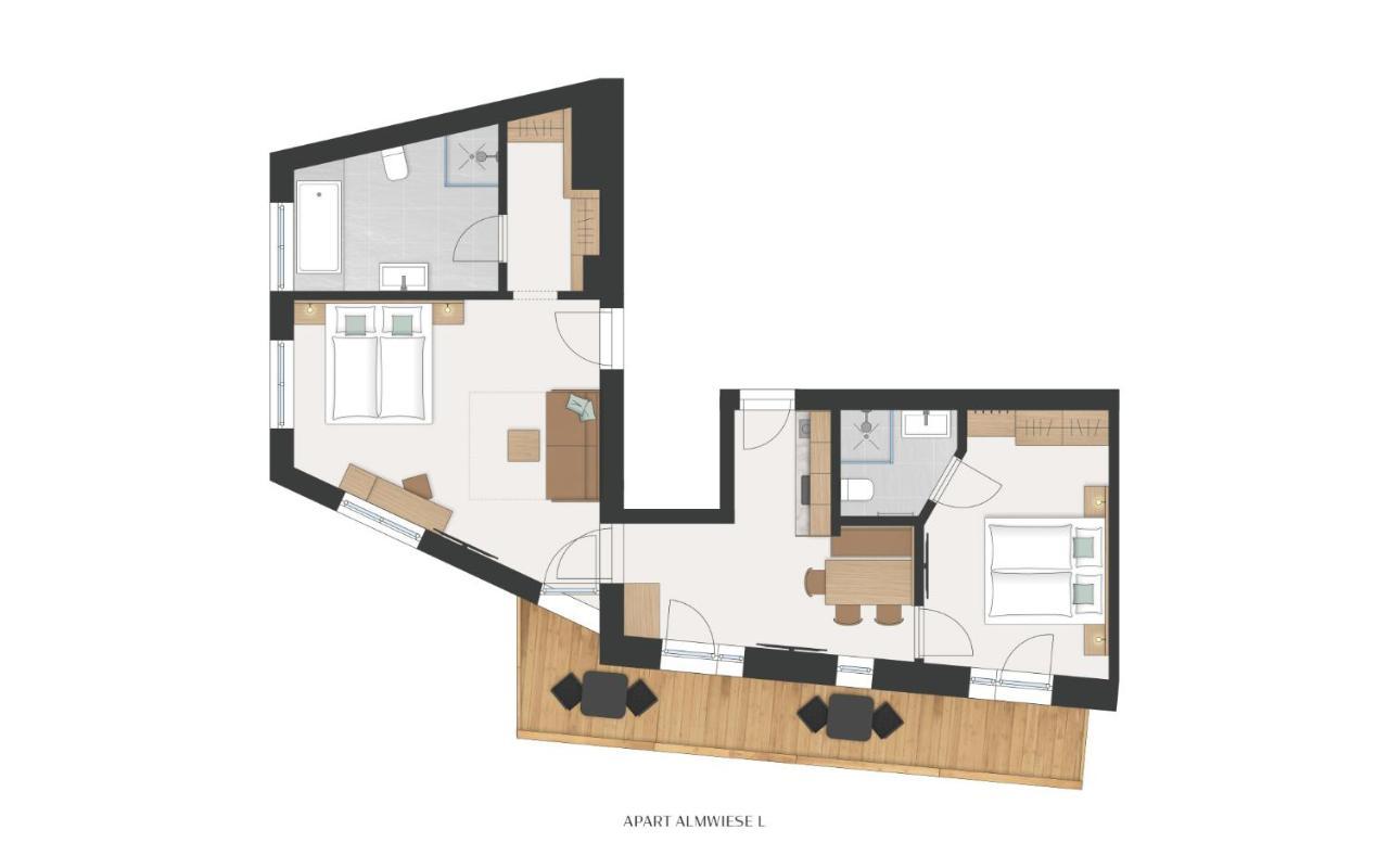 Aparthotel Hochland Gmbh Nauders Dış mekan fotoğraf